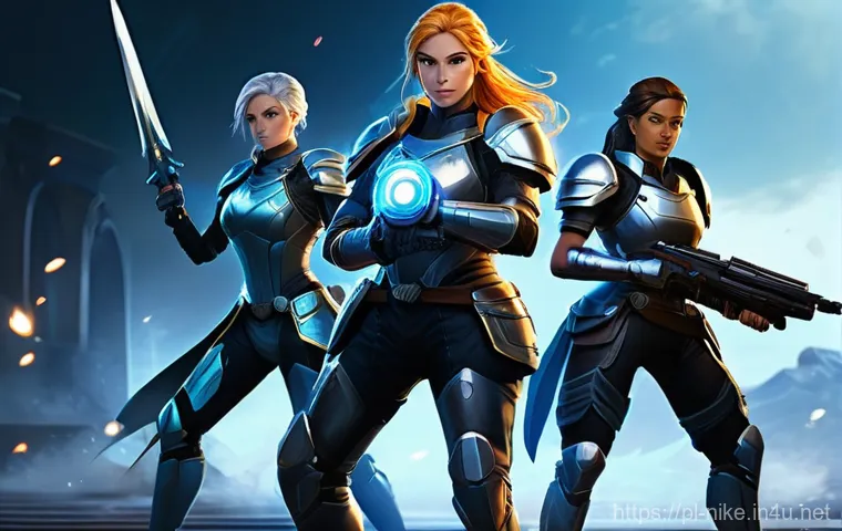 승리의여신 니케 커스텀 룸 PvP - **Blitzkrieg Team Unleashing Full Burst in PvP Arena**
    "A dynamic and aggressive team of three f...