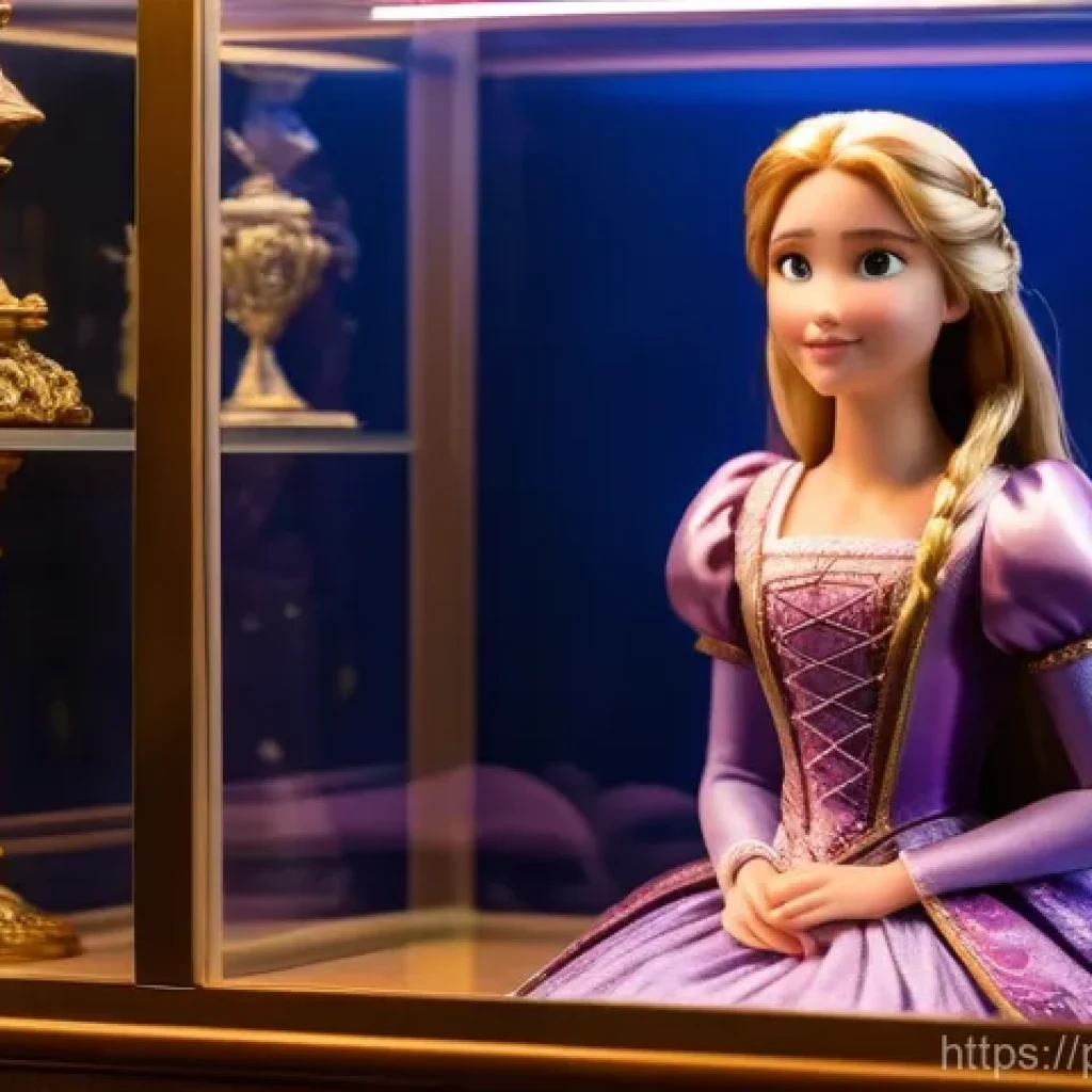 승리의여신 니케 공식 팬 굿즈 추가 - **Prompt 1: "Rapunzel's Treasured Collection"**
"A stunning, highly detailed full-body image of ...